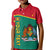 Custom Grenada Polo Shirt KID Coat Of Arms and Map Impressive LT13 Art - Polynesian Pride