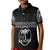 Fiji Rugby Polo Shirt KID Lifestyle 2022 Flying Fijians LT13 Unisex Black - Polynesian Pride