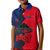 (Custom Personalised)Fast Samoa Polo Shirt KID Half Style LT6 Unisex Red - Polynesian Pride