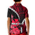 (Custom Personalised)Wallis and Futuna Polo Shirt KID Polynesian Style Red Color LT6 - Polynesian Pride