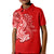 (Custom Personalised) Hammerhead shark Polo Shirt KID Polynesian Red Style LT6 Unisex Red - Polynesian Pride