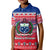 Samoa Christmas Manuia Le Kirisimasi Polo Shirt KID LT6 Kid Red - Polynesian Pride