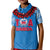 Toa Samoa Ula Fla Rugby Polo Shirt KID Blue Sky Jersey 2022 LT6 Unisex Blue - Polynesian Pride