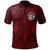 Samoa Polo Shirt Fagaitua High School Polynesian Patterns Unisex Red - Polynesian Pride