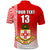 (Custom Text and Number) Kolisi Tonga College Atele Polo Shirt Home of the Lions LT13 - Polynesian Pride