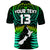 (Custom Text and Number) New Zealand Polo Shirt Aotearoa Fern Hei Tiki Green Style LT13 - Polynesian Pride