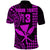 (Custom Text and Number) Hawaii Day Kakau Polo Shirt Proud To Be Hawaiian Purple King Kamehameha and Kanaka Maoli LT13 - Polynesian Pride