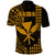 Hawaii Day Kakau Polo Shirt Proud To Be Hawaiian Gold King Kamehameha and Kanaka Maoli LT13 - Polynesian Pride