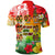 Aloha Poly Fest Polo Shirt Polynesian Pattern With Tropical Flowers LT14 - Polynesian Pride