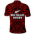 New Zealand Silver Fern Rugby Polo Shirt All Black Red NZ Maori Pattern LT13 - Polynesian Pride