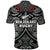 New Zealand Silver Fern Rugby Polo Shirt All Black NZ Maori Pattern LT13 - Polynesian Pride