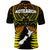 New Zealand Polo Shirt Aotearoa Fern Hei Tiki Gold Style LT13 - Polynesian Pride