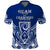 Custom Guam History and Chamorro Heritage Day Polo Shirt Latte Stone Polynesian LT14 Blue - Polynesian Pride