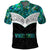 Custom New Zealand Manaia Maori Polo Shirt Aotearoa Paua Shell LT13 Black - Polynesian Pride