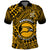 (Custom Text and Number) Hawaii Polo Shirt Nanakuli High and Intermediate School Tribal Kakau LT14 Gold - Polynesian Pride