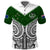 (Custom Text and Number) New Zealand Silver Fern Rugby Polo Shirt Maori Pacific LT14 White - Polynesian Pride