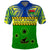 Custom Malampa Province Polo Shirt Vanuatu Pig Tusk Polynesian Flag Style LT14 - Polynesian Pride