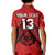 (Custom Text and Number) Tonga Rugby MMT Polo Shirt KID Ngatu Mate Maa Tonga Simple LT13 - Polynesian Pride