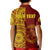 (Custom Personalised) Tonga High School Polo Shirt KID Tongan Ngatu Pattern LT14 - Polynesian Pride