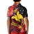 (Custom Personalised) Papua New Guinea Polo Shirt KID Bird of Paradise LT13 - Polynesian Pride