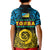 Torba Province Polo Shirt KID Vanuatu Pig Tusk Polynesian Flag Style LT14 - Polynesian Pride