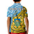 Custom Tuvalu 1978 Polo Shirt Happy 44th Independence Anniversary Polynesian Pattern LT14 - Polynesian Pride