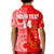 (Custom Text And Number) Kolisi Tonga High School Polo Shirt KID Class Of Year Tongan Ngatu Pattern LT14 - Polynesian Pride