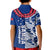 Toa Samoa Rugby Polo Shirt Siamupini Ula Fala Blue LT13 - Polynesian Pride