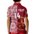 (Custom Text And Number) Tonga Eua High School Polo Shirt KID Class Of Year Tongan Ngatu Pattern LT14 - Polynesian Pride