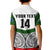 (Custom Text And Number) New Zealand Silver Fern Rugby Polo Shirt KID Maori Pacific LT14 - Polynesian Pride