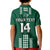 (Custom Text And Number) Hawaii Football Polo Shirt KID Kakau Rainbow Warriors Helmet LT14 - Polynesian Pride