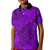 (Custom Personalised) Hawaii Polo Shirt KID Polynesian Tribal Art Ver.03 LT14 Kid Purple - Polynesian Pride