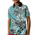 Custom Hawaii Polo Shirt Tribal Plumeria With Polynesian Turtle Ver.04 LT14 - Polynesian Pride