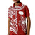 Rarotonga Cook Islands Polo Shirt KID Turtle and Map Style Red LT13 Kid Red - Polynesian Pride