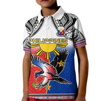 Philippines Polo Shirt Polynesian Filipino Pattern With Eagle LT14 - Polynesian Pride