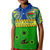 (Custom Personalised) Malampa Province Polo Shirt KID Vanuatu Pig Tusk Polynesian Flag Style LT14 - Polynesian Pride