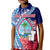 (Custom Personalised) Guam Chamorro Polo Shirt KID Happy Liberation Day Latte Stone LT13 - Polynesian Pride