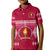 (Custom Text and Number) Beulah College Polo Shirt KID Ngatu Pattern Tonga LT13 - Polynesian Pride