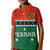 Custom Penama Province Polo Shirt Vanuatu Pig Tusk Polynesian Flag Style LT14 Kid Green - Polynesian Pride