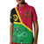 (Custom Personalised) Vanuatu Polo Shirt KID Aboriginal Turtle Mix Sand Drawing LT13 - Polynesian Pride