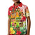 Aloha Poly Fest Polo Shirt KID Polynesian Pattern With Tropical Flowers LT14 Kid Reggae - Polynesian Pride