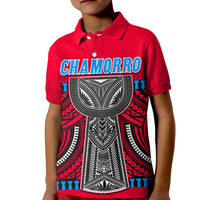 Custom Guam Chamorro Polo Shirt Latte Stone Red Polynesian Haligi LT13 - Polynesian Pride