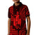 Hawaii Day Kakau Polo Shirt Proud To Be Hawaiian Red King Kamehameha and Kanaka Maoli LT13 - Polynesian Pride