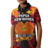 Custom Papua New Guinea Polo Shirt PNG Bird Of Paradise Polynesian Pattern LT14 - Polynesian Pride