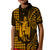 Hawaii Day Kakau Polo Shirt Proud To Be Hawaiian Gold King Kamehameha and Kanaka Maoli LT13 - Polynesian Pride