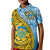 Custom Tuvalu 1978 Polo Shirt Happy 44th Independence Anniversary Polynesian Pattern LT14 - Polynesian Pride