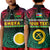 (Custom Personalised) Shefa Province Polo Shirt KID Vanuatu Pig Tusk Polynesian Flag Style LT14 Kid Black - Polynesian Pride