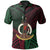 Vanuatu Polo Shirt Vanuatuan Seal Flag Color Tribal Patterns Unisex Black - Polynesian Pride