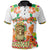 Hawaii All Over Polo Shirt Aloha Hawaii Tiki Statue(White) Unisex White - Polynesian Pride