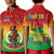 (Custom Personalised) Vanuatu Independence Day Polo Shirt KID 42nd Anniversary Yumi Yumi Yumi LT13 Kid Red - Polynesian Pride